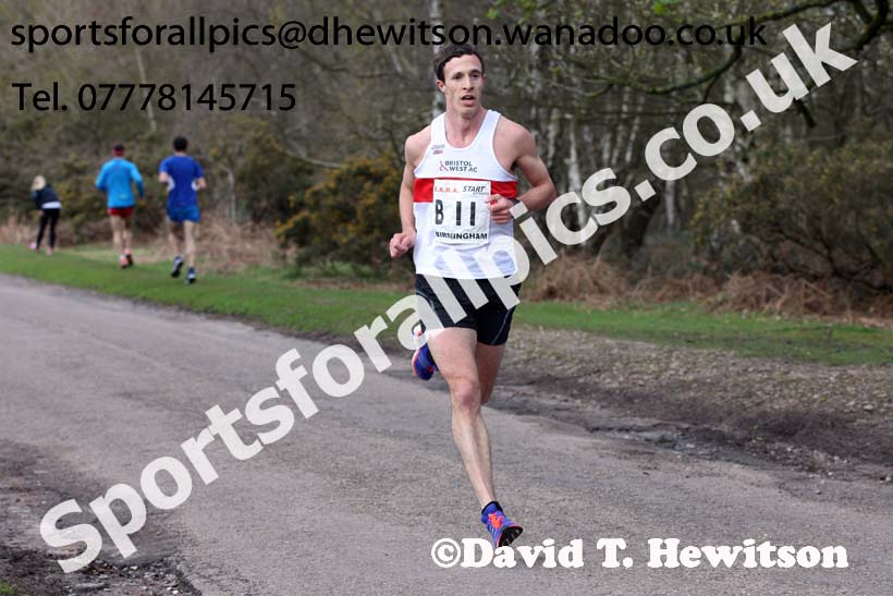 Senior mens English National 12 Stage Road Relay, 2016 English National 12 and 6 Stage Road Relays, Sutton Coldfield, Birmingham. Photo: David T. Hewitson/Sports for All Pics